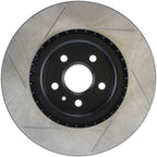 StopTech Power Slot 10 Camaro SS 8cyl / 09 Pontiac G8 GXP Front Left Slotted Rotor (view 4)
