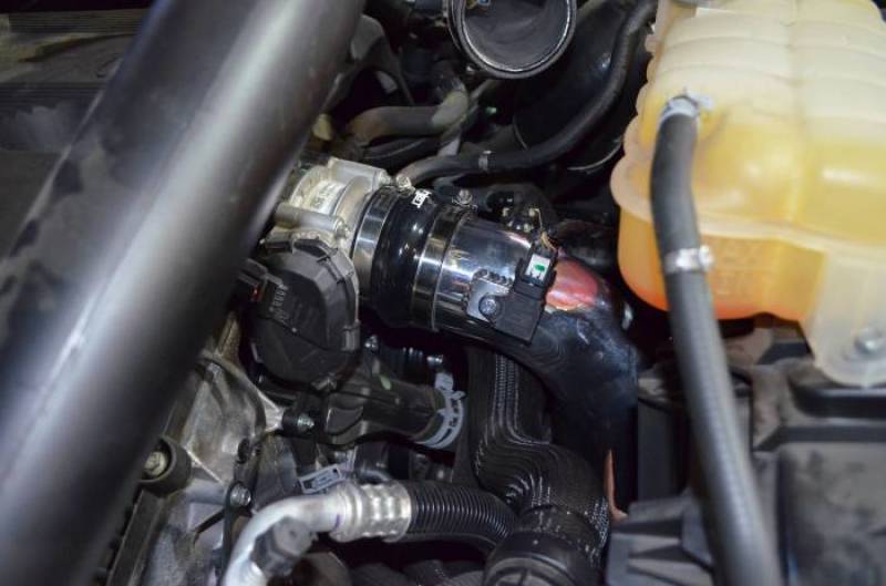 Injen 15-20 Ford F150 3.5L V6 (tt) Aluminum Intercooler Piping Kit - Wrinkle Black (view 5)