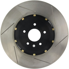 StopTech 10-15 Chevrolet Camaro Zinc Coated Drilled Aero Rotor - Rear Right