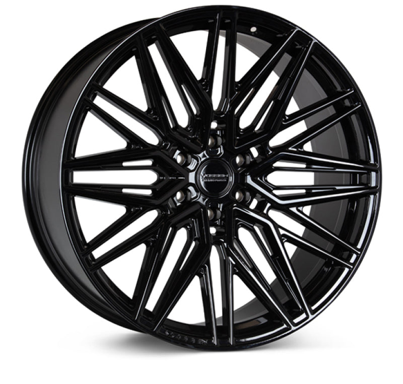Vossen HF6-5 22x9.5 / 6x139.7 / ET20 / Deep Face / 106.1 - Gloss Black Wheel Main image