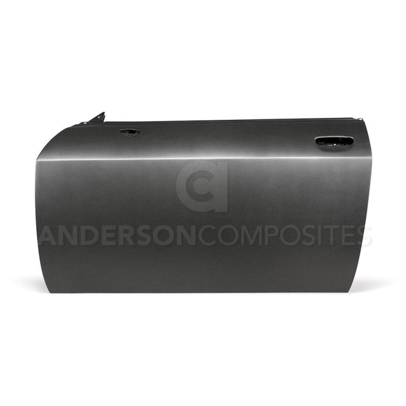 Anderson Composites 08-18 Dodge Challenger Dry Carbon Doors (Pair) Main image