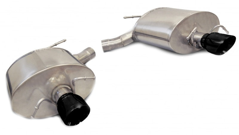 Corsa 11-13 Cadillac CTS Wagon V 6.2L V8 Black Sport Axle-Back Exhaust Main image