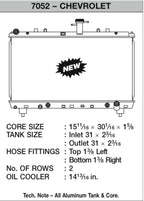 CSF 12-15 Chevrolet Camaro SS Radiator (view 2)