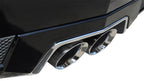 Corsa 11-13 Cadillac CTS Coupe V 6.2L V8 Polished Sport Axle-Back Exhaust (view 3)