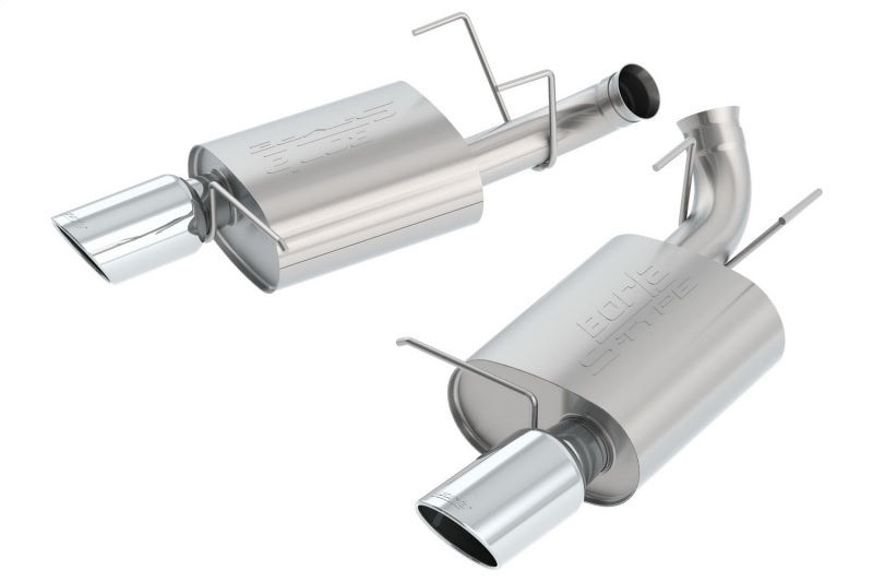 Borla 11-12 Ford Mustang GT 5.0L 8cyl 6spd RWD S-Type Exhaust (rear section only) Main image