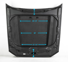 Anderson Composites 2013-2014 Ford Mustang Type-CJ Carbon Fiber Cowl Hood