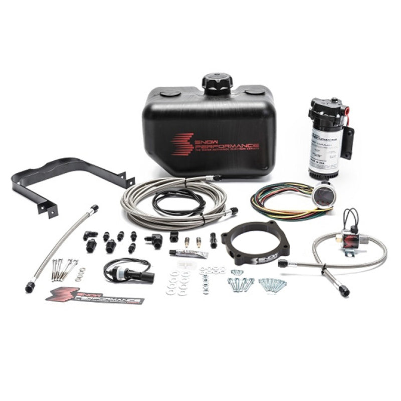 Snow Performance Stg 2 Boost Cooler Challenger/Charger Hellcat Water Inj Kit (SS Braid Line/4AN Fit) Main image