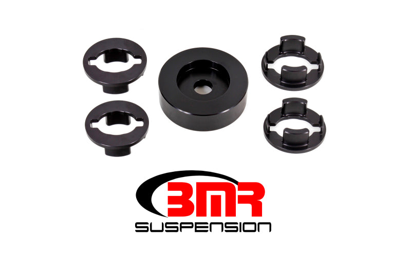 BMR 16-17 6th Gen Camaro Differential Lockout Bushing Kit (Aluminum) - Black Main image