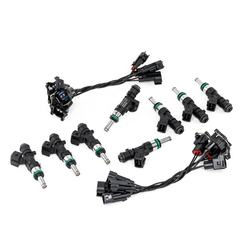 DeatschWerks 2015-2017 Dodge Charger/Challenger Hellcat 1100cc Top Feed Injectors (Set of 8) (view 4)