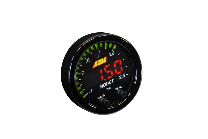 AEM X-Series Boost Pressure -30inHg 35psi Gauge (view 6)