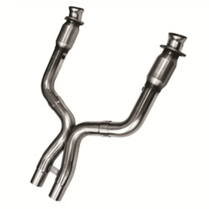 Kooks 07-10 Ford Shelby GT-500 5.4L 4V 3in x 2 1/2in OEM GREEN Cat SS X-Pipe Kooks HDR Req Secondary image