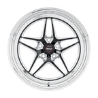 Weld S81 18x5 / 5x120 BP / 2.1in. BS (-23mm Offset) Black Wheel 3.18 ID (High Pad) - Non-Beadlock (view 2)