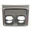 Autometer 10-12 Chevrolet Camaro Dual Console Pod (Factory Match)