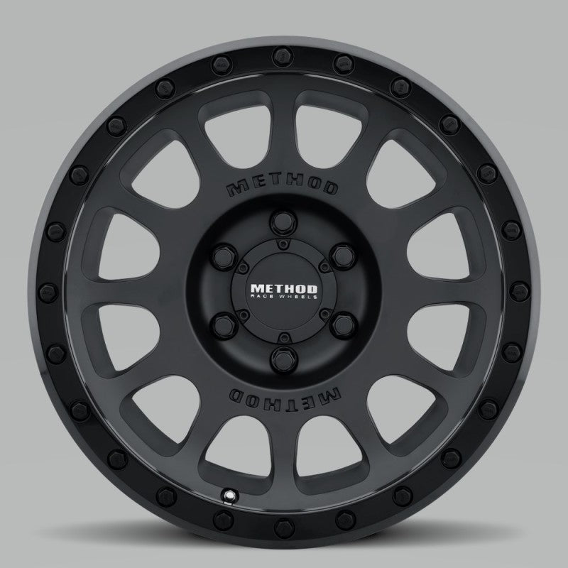 Method MR305 NV 17x8.5 0mm Offset 6x135 94mm CB Double Black Wheel Main image