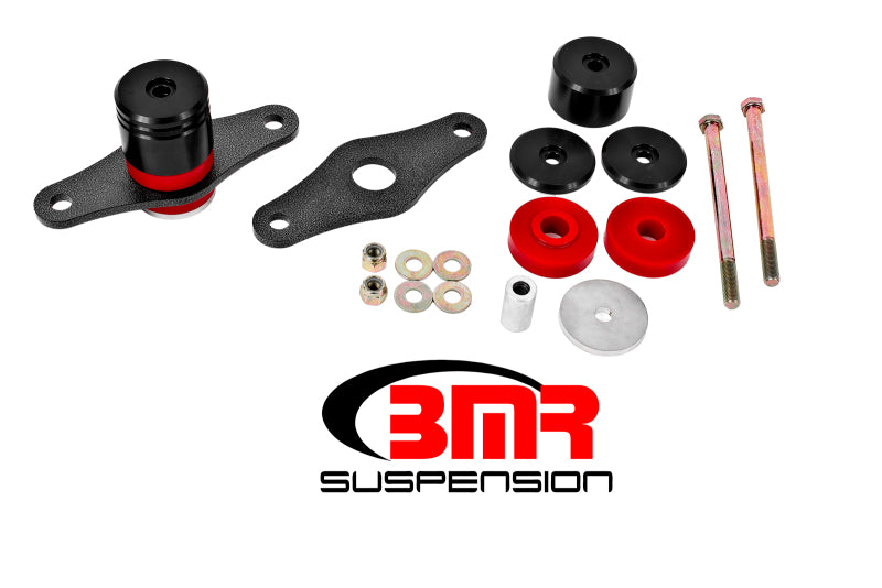 BMR 15-17 S550 Mustang Motor Mount Kit (Polyurethane) - Black Anodized Main image