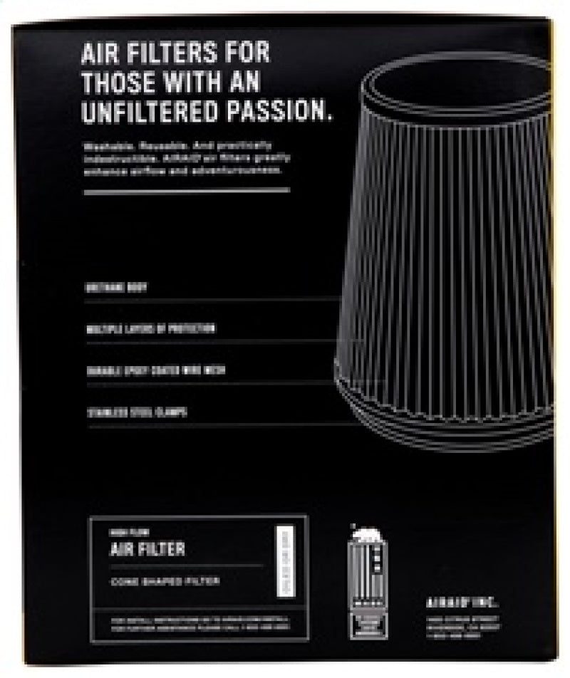Airaid 10-14 Ford Mustang Shelby 5.4L Supercharged Direct Replacement Filter - Dry / Blue Media (view 18)