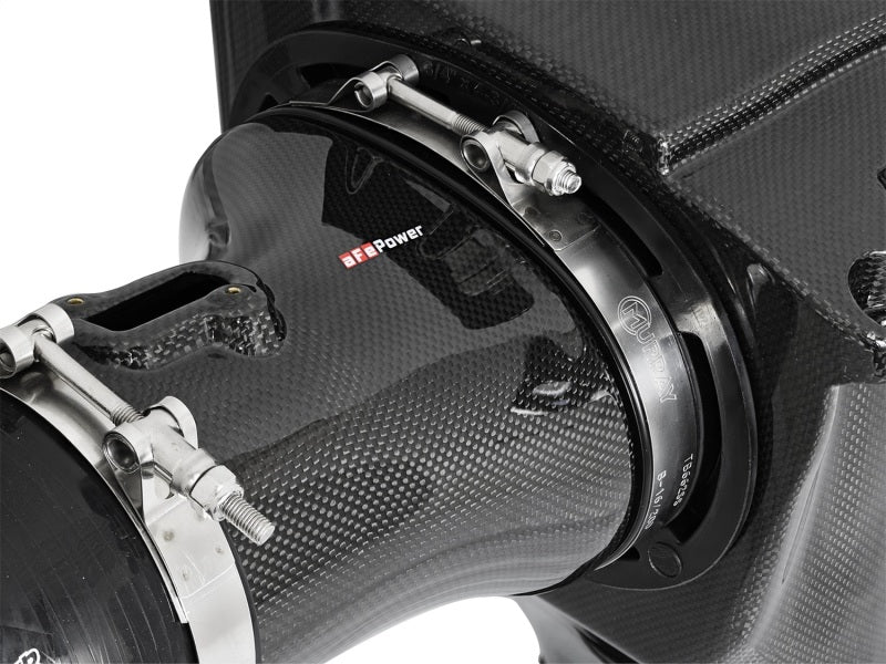 aFe Momentum GT Black Series Carbon Fiber CAIS 15-16 Dodge Challenger SRT Hellcat V8-6.2L (sc) (view 7)