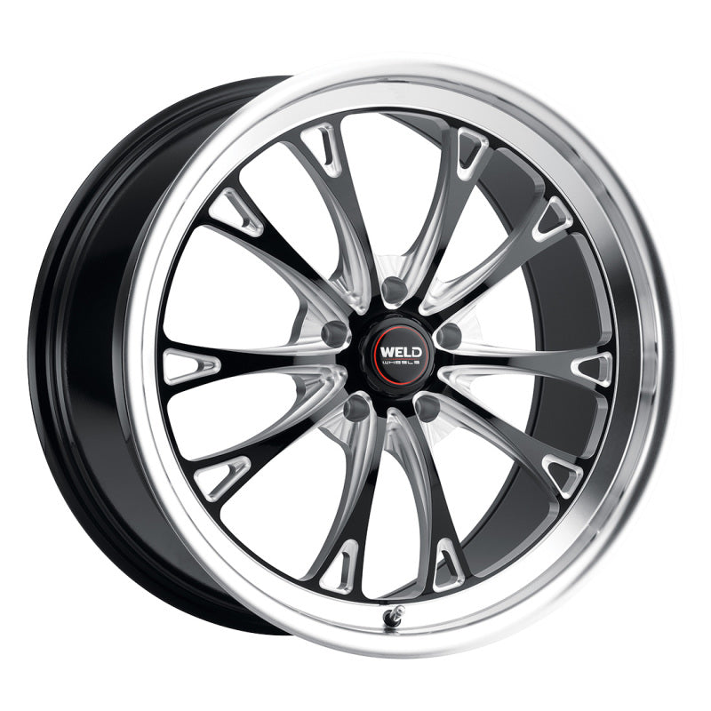 Weld S113 20X10.5 Belmont 5X115 ET20 BS6.5 Gloss Black MIL Dia 71.5 (view 2)