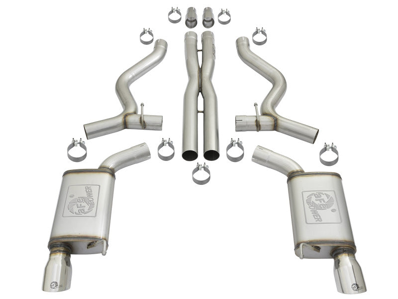 aFe MACH Force XP 3in-2.5in 304SS Exhaust Cat-Back 15-20 Audi S3 L4-2.0L (t) - Polished Tips (view 11)