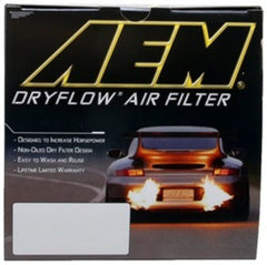 AEM 06-12 Chevrolet Corvette Z06 7.0L V8 / 08-12 Corvette 6.2L V8 Replacement DryFlow Air Filter - DaroRacing - Air Filters - Direct Fit - AEM Induction - AEMAE-07082