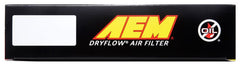 AEM 08-10 F150/250/350 / 07-10 Expedition 10.5in O/S L x 9.875in O/S W x 2.188in H DryFlow Filter - DaroRacing - Air Filters - Drop In - AEM Induction - AEM28-20385