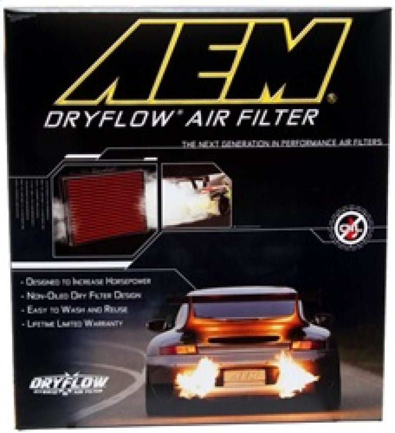 AEM 08-10 F150/250/350 / 07-10 Expedition 10.5in O/S L x 9.875in O/S W x 2.188in H DryFlow Filter - DaroRacing - Air Filters - Drop In - AEM Induction - AEM28-20385