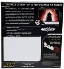 AEM 08-10 F150/250/350 / 07-10 Expedition 10.5in O/S L x 9.875in O/S W x 2.188in H DryFlow Filter - DaroRacing - Air Filters - Drop In - AEM Induction - AEM28-20385