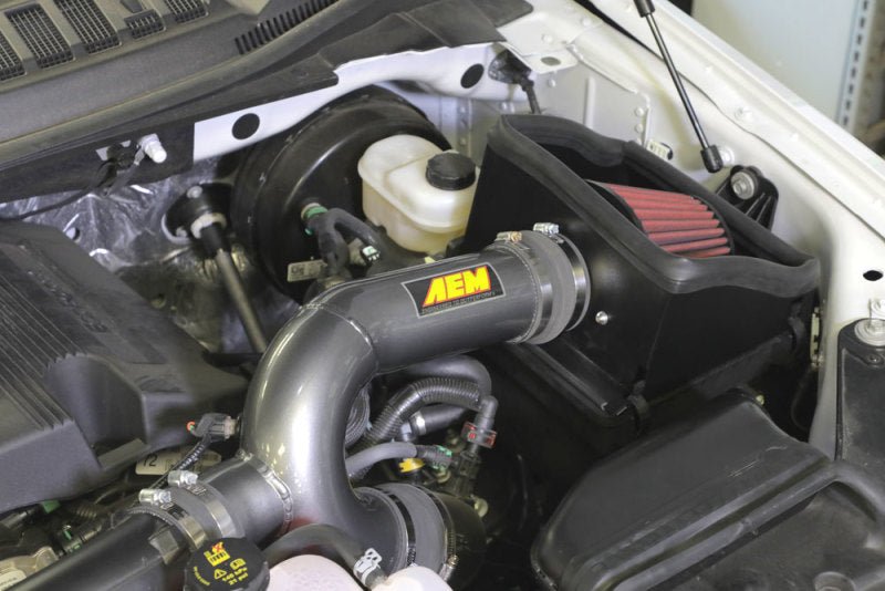 AEM 17-18 Ford F-150 3.5L V6 F/I Gunmetal Gray Cold Air Intake - DaroRacing - Cold Air Intakes - AEM Induction - AEM21-8130DC