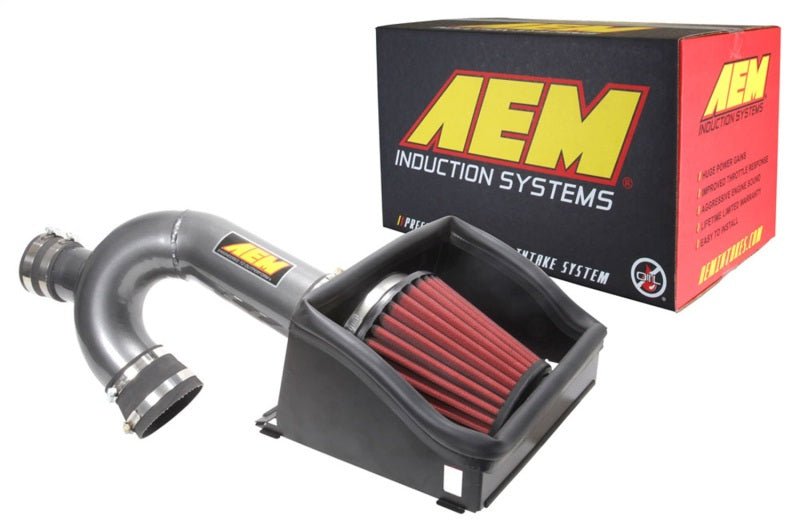 AEM 17-18 Ford F-150 3.5L V6 F/I Gunmetal Gray Cold Air Intake - DaroRacing - Cold Air Intakes - AEM Induction - AEM21-8130DC