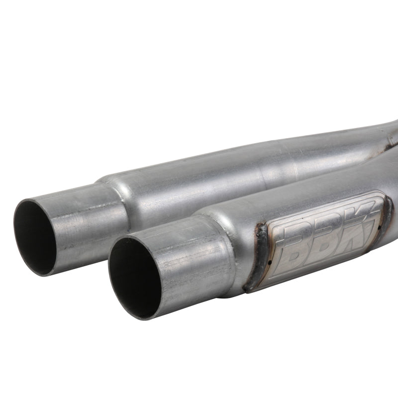 BBK 2015-16 Mustang GT Varitune Complete Cat Back Exhaust System (Includes Resonator Delete X-Pipe) (view 15)