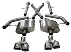 Corsa 18-20 Jeep Grand Cherokee TrackHawk 6.2L Xtreme Cat-Back Dual Rear Exit w/4.5in Polished Tips (view 6)