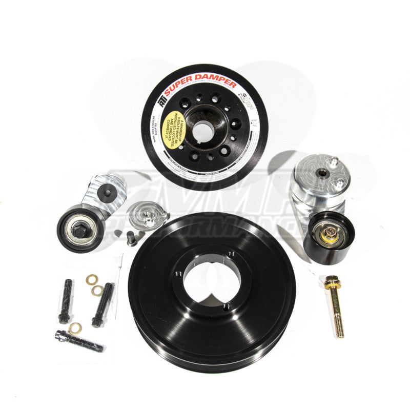 VMP Performance 2020+ Shelby Ford Shelby GT500 5.2L 20 Percent Overdrive 8-Rib Balancer Kit (view 2)