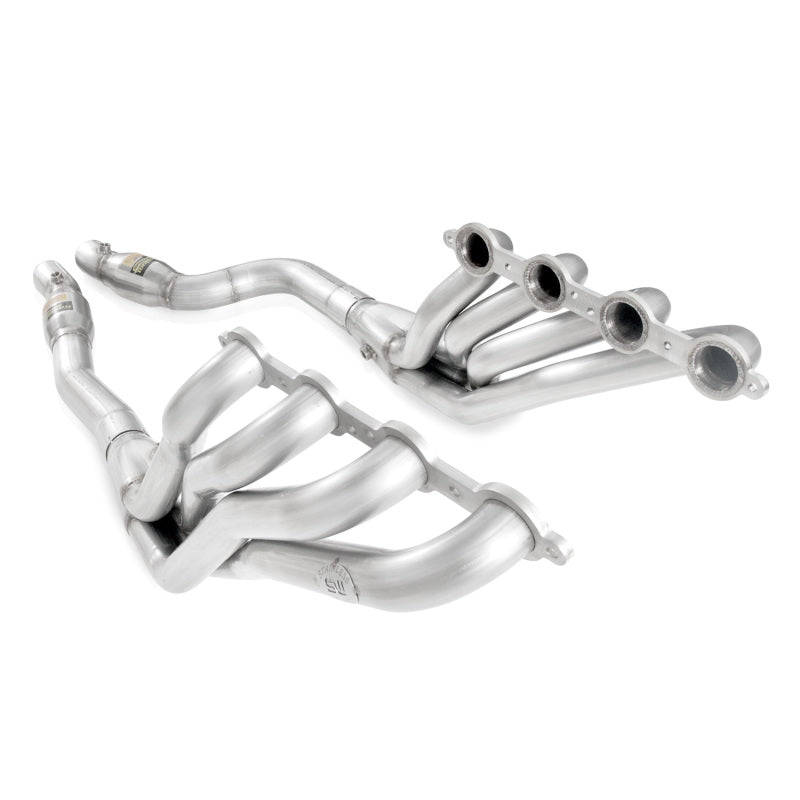 Stainless Works 2009-15 Cadillac CTS-V Headers 2in Primaries High-Flow Cats 3in Leads X-Pipe (view 2)
