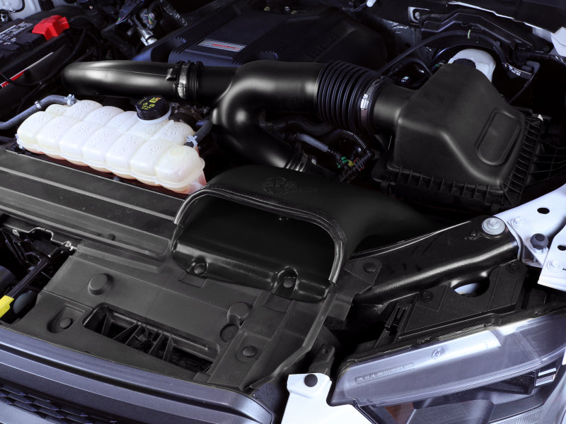 aFe Quantum Cold Air Intake System Scoop 15-18 Ford F150 EcoBoost V6-3.5L/2.7L (view 2)