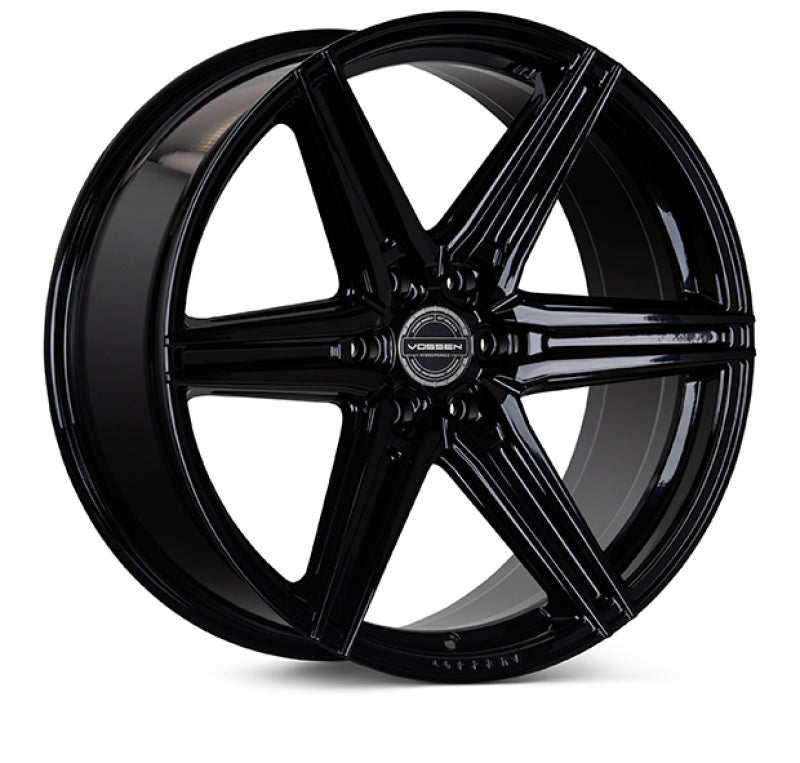 Vossen HF6-2 22x9.5 / 6x135 / ET20 / Deep Face / 87.1 - Gloss Black Wheel Main image