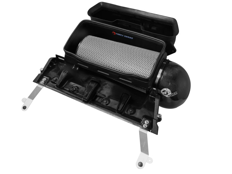 aFe 21-23 RAM 1500 TRX Track Series Carbon Fiber Cold Air Intake System w/ Pro DRY S Main image