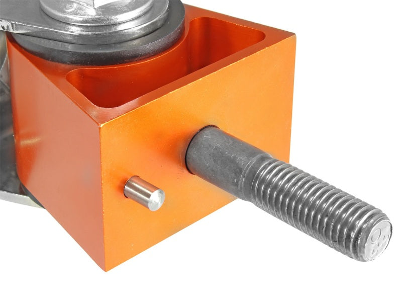 aFe Control PFADT Series Engine Mount Set; Chevrolet Corvette (C5/C6) 97-13 Orange (view 6)