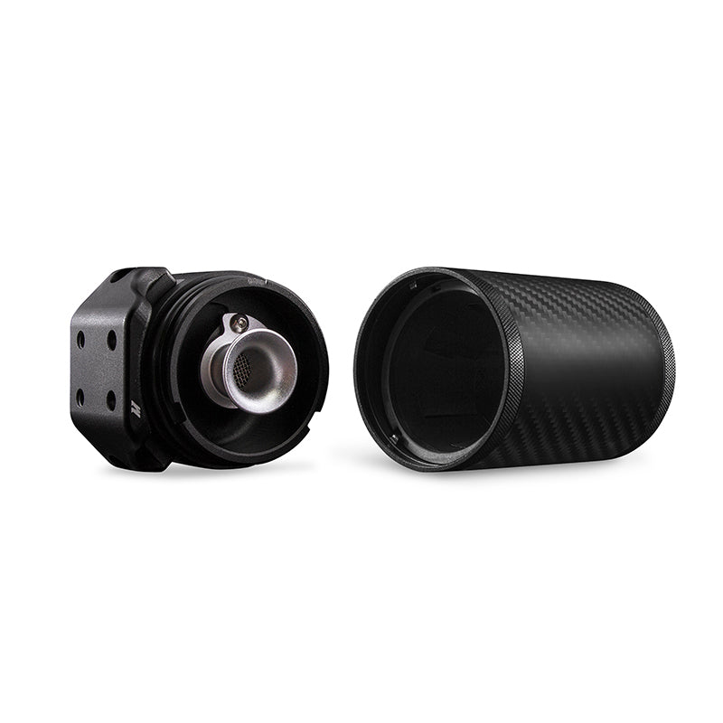 Mishimoto 2020+ Chevrolet Corvette C8 Baffled Oil Catch Can Kit (PCV Side) - Carbon Fiber (view 7)