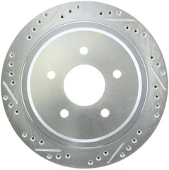 StopTech Select Sport Drilled & Slotted Rotor - Rear Right