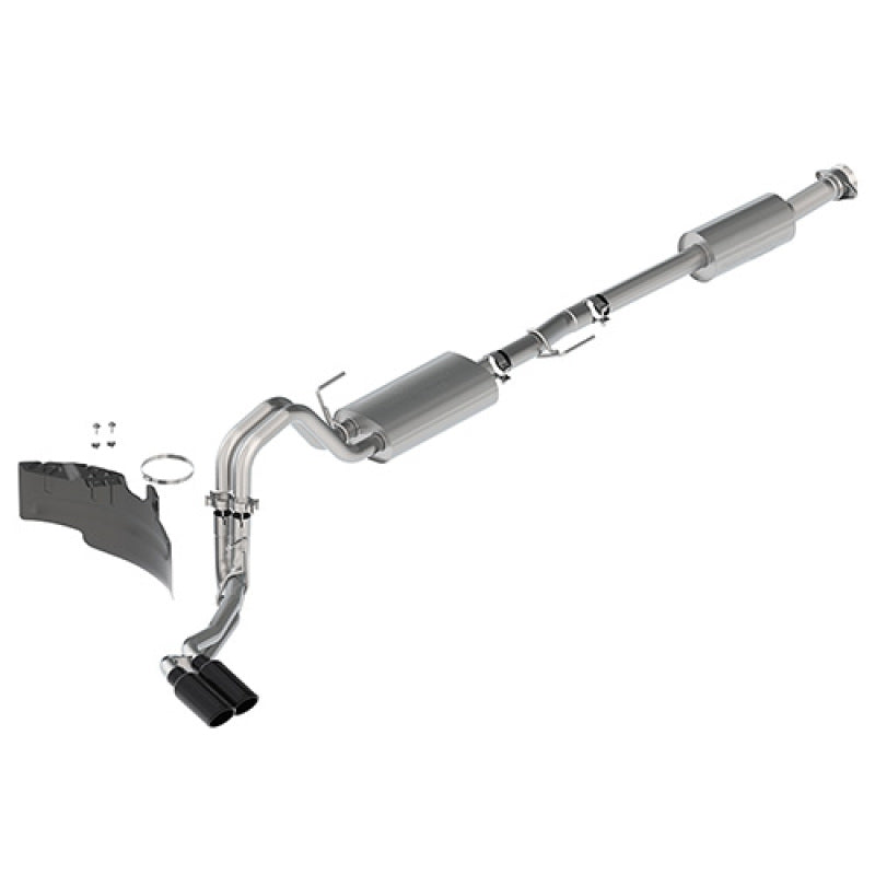 Ford Racing 21-22 F-150 2.7L/3.5L/5.0L Side Exit Touring Exhaust - Black Tips Secondary image