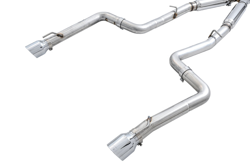 AWE Tuning 2015+ Dodge Charger 6.4L/6.2L Supercharged Track Edition Exhaust - Chrome Silver Tips (view 6)