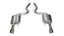 Corsa 2015 Ford Mustang GT 5.0 3in Axle Back Exhaust, Polish Dual 4.5in Tip *Sport*