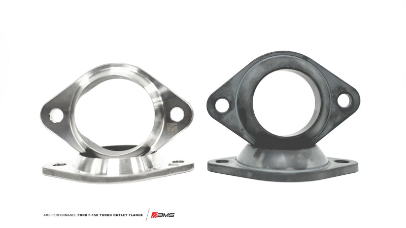 AMS Performance 2015+ Ford F-150/F-150 Raptor 3.5L Ecoboost Turbine Housing Adapter Kit (view 2)