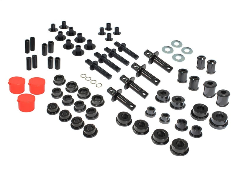 aFe Control Arm Bushing/Sleeve Set 06-13 Chevrolet Corvette C6 Z06/ZR1 Black Main image