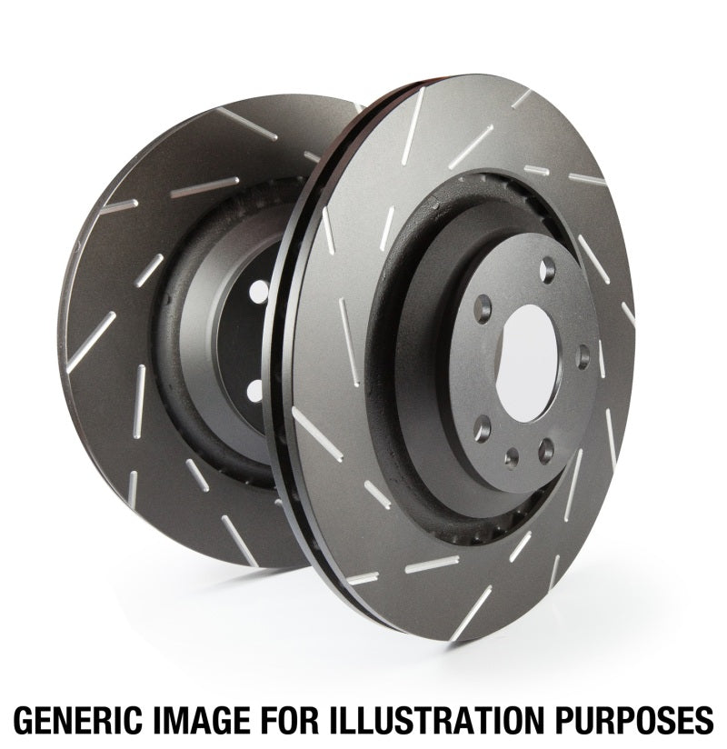 EBC 05-09 Chrysler 300 2.7 USR Slotted Rear Rotors (view 2)
