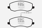EBC AP Racing Caliper CP7040 Yellowstuff Brake Pads (view 4)
