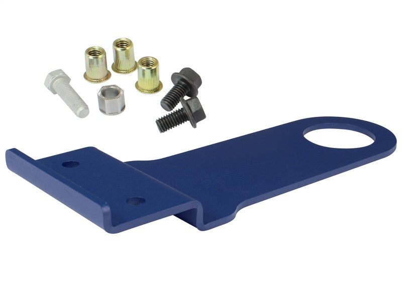 aFe Control Front Tow Hook Blue 05-13 Chevrolet Corvette (C6) Main image