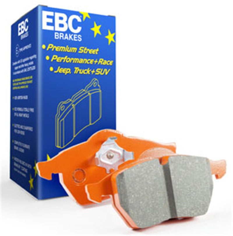 EBC 01-04 Aston Martin Vanquish 5.9 (AP Caliper) Orangestuff Front Brake Pads (view 5)