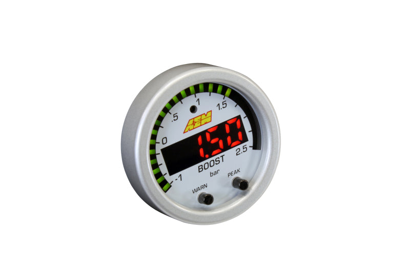 AEM X-Series Boost Pressure -30inHg 35psi Gauge (view 7)