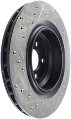 StopTech SportStop 06-09 Chrysler SRT-8 Rear Left Drilled & Slotted Rotor (view 6)